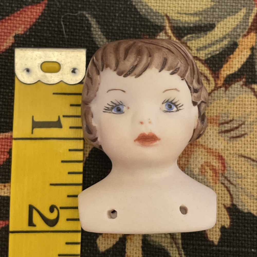 Vintage New Ceramic Doll Making Kit Soft Body Brunette Bust Arms Legs #235 - Picture 16 of 16